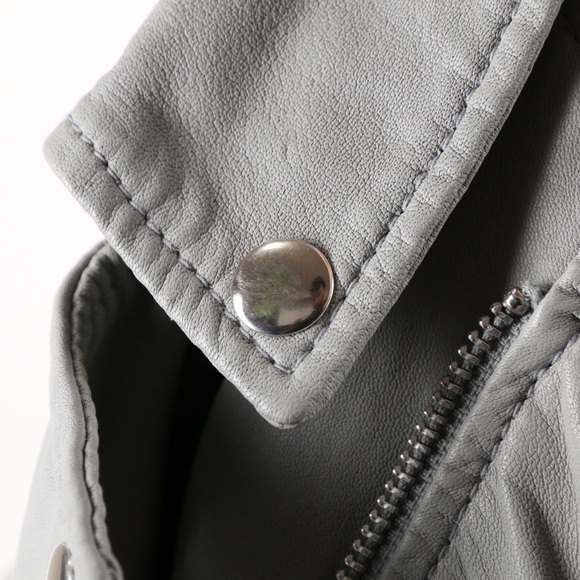 Muubaa Meursault Leather Biker Jacket - Picture 6 of 9